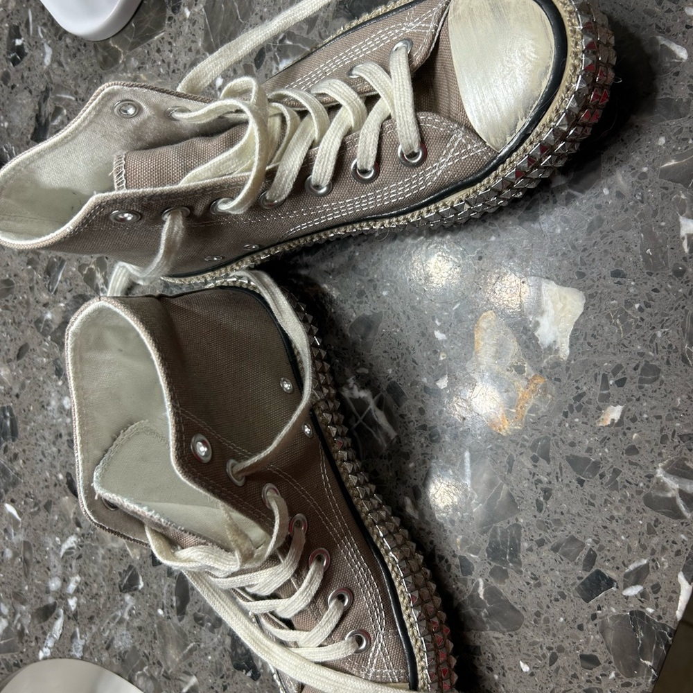Stylish mi.im High-Top Sneakers w studs